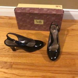 Womens Black Patent Leather Pumps